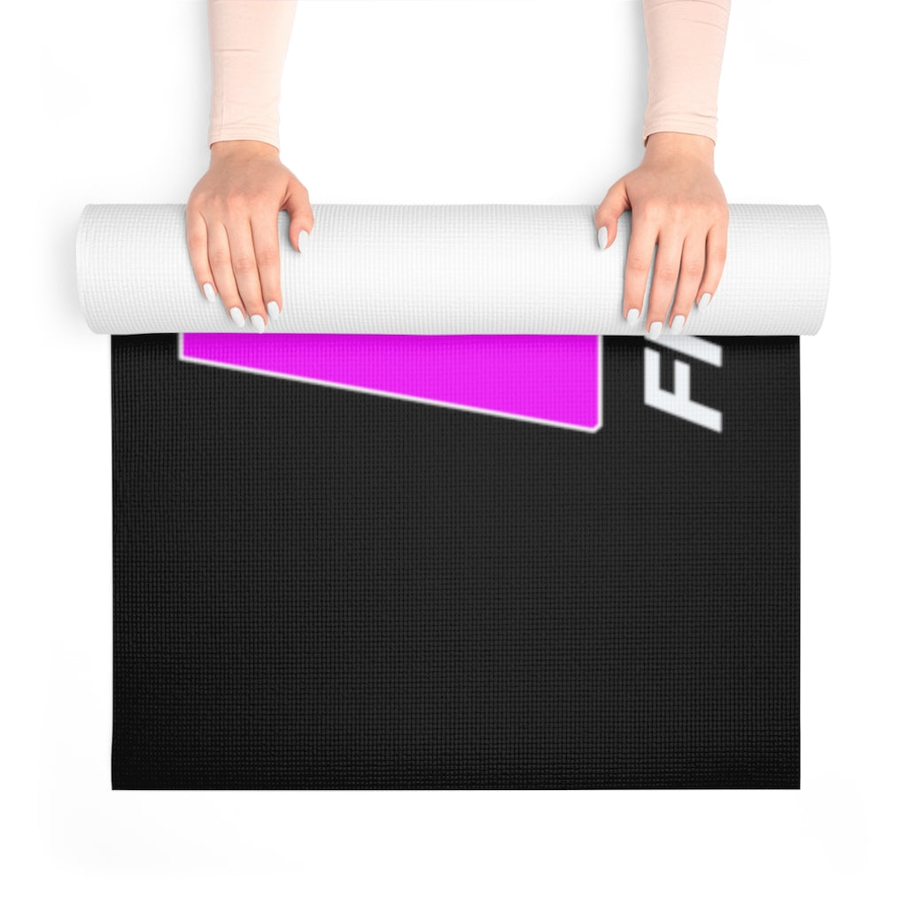 BADDIE FITNESS FOAM YOGA MAT