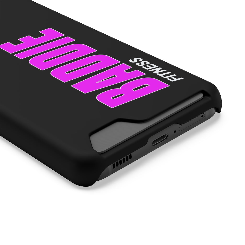 BADDIE PHONE CASE WITH CARD HOLDER