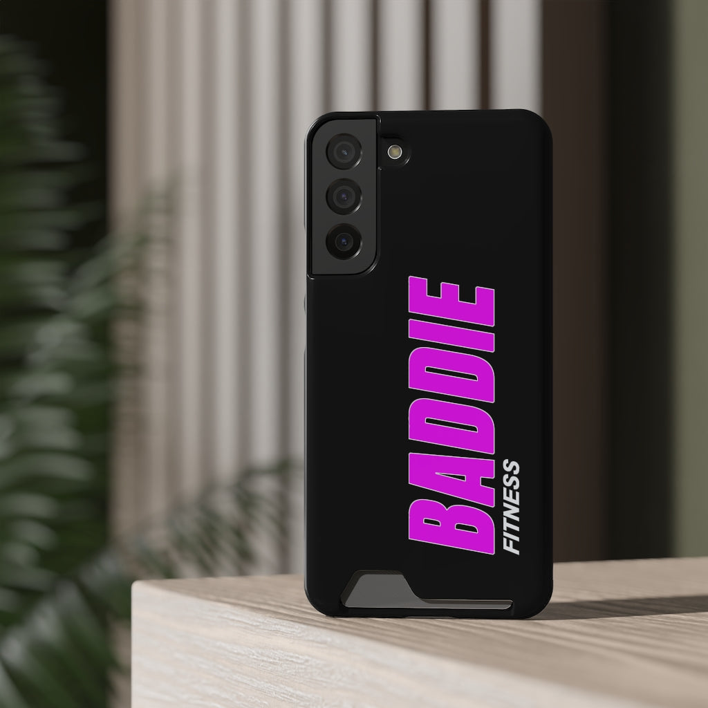 BADDIE PHONE CASE WITH CARD HOLDER