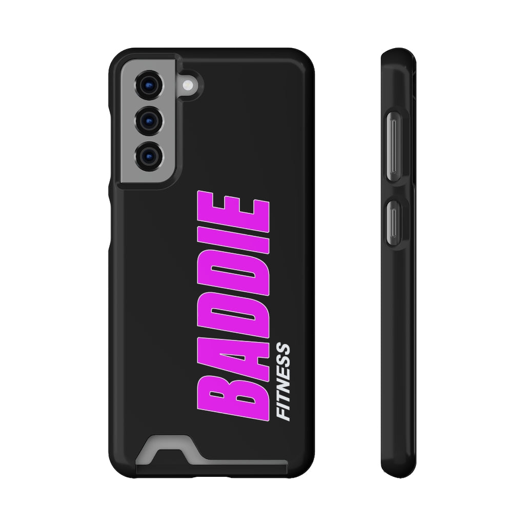 BADDIE PHONE CASE WITH CARD HOLDER