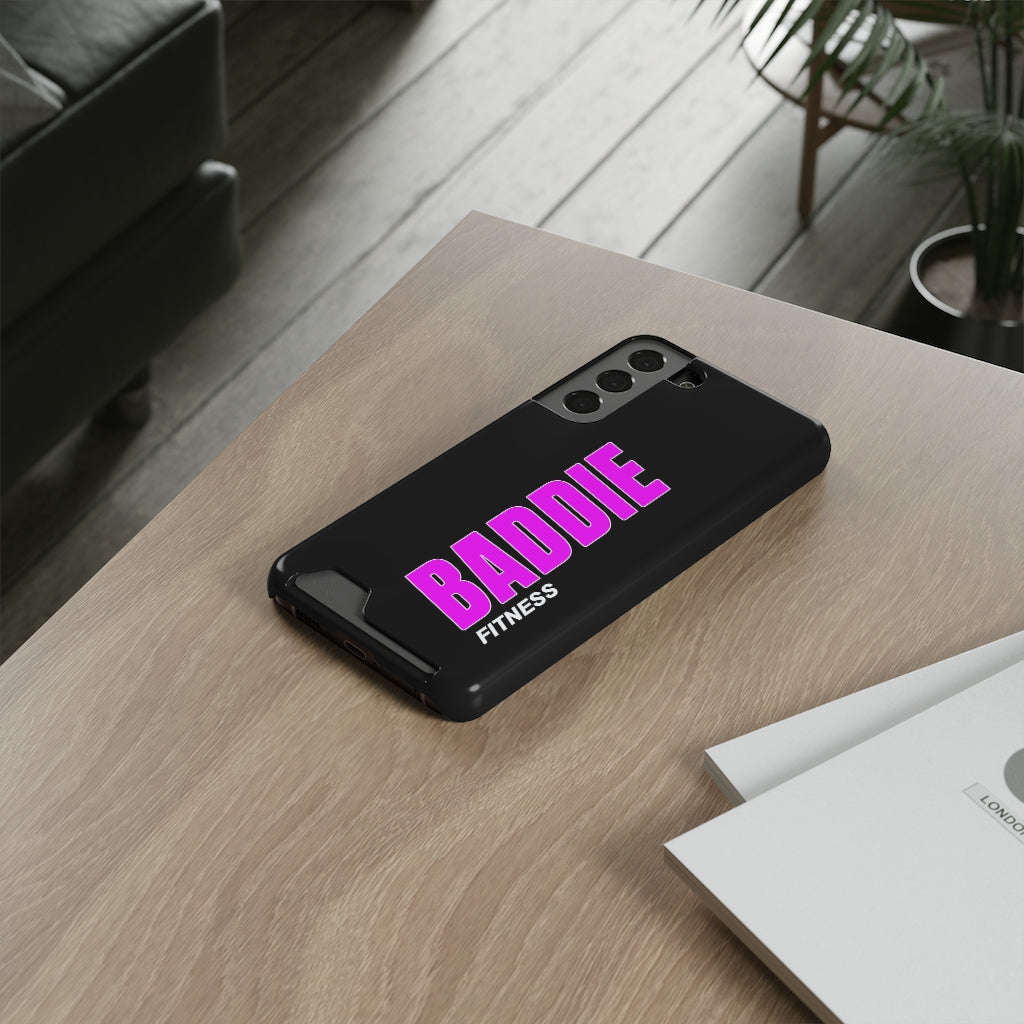 BADDIE PHONE CASE WITH CARD HOLDER