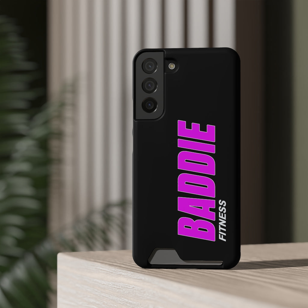 BADDIE PHONE CASE WITH CARD HOLDER