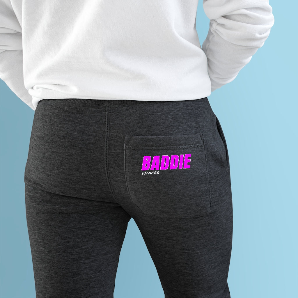 BADDIE FITNESS PREMIUM FLEECE JOGGERS