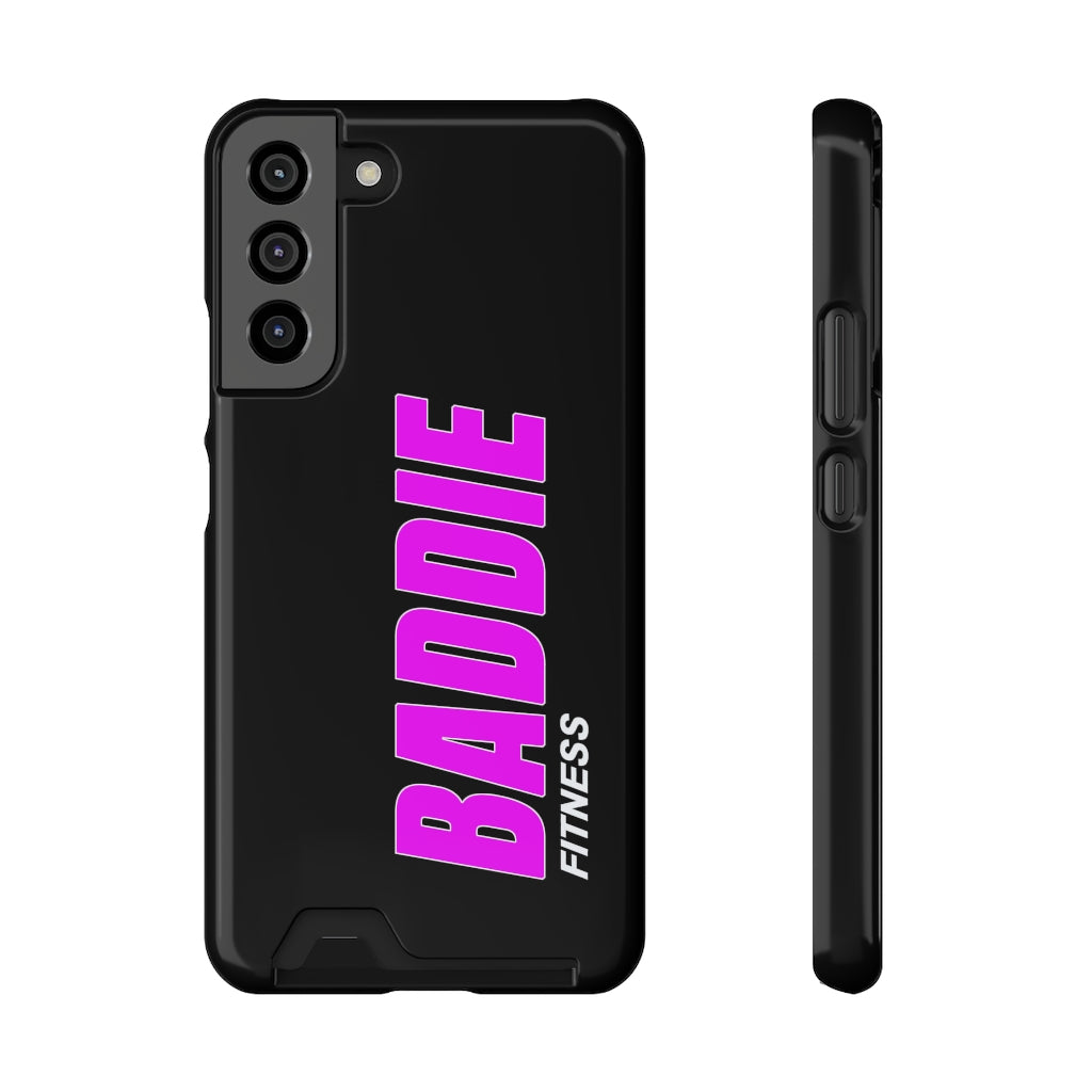 BADDIE PHONE CASE WITH CARD HOLDER