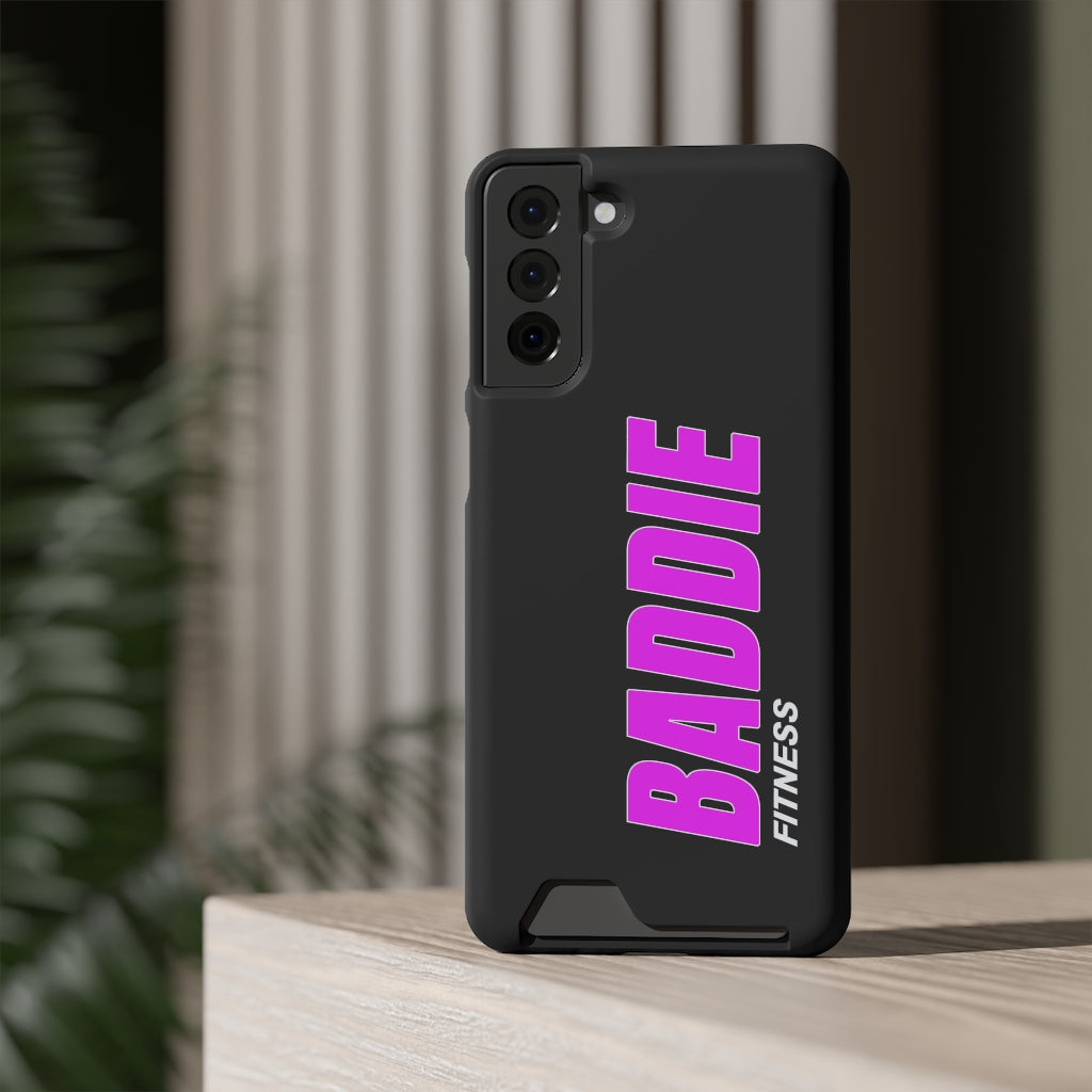 BADDIE PHONE CASE WITH CARD HOLDER