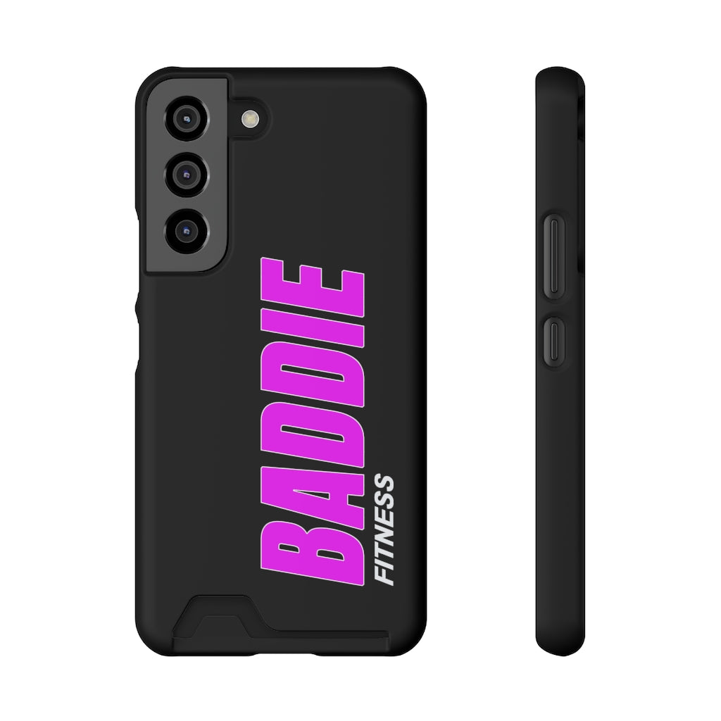 BADDIE PHONE CASE WITH CARD HOLDER