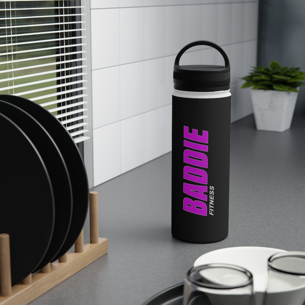 Stainless Steel Water Bottle, Handle Lid