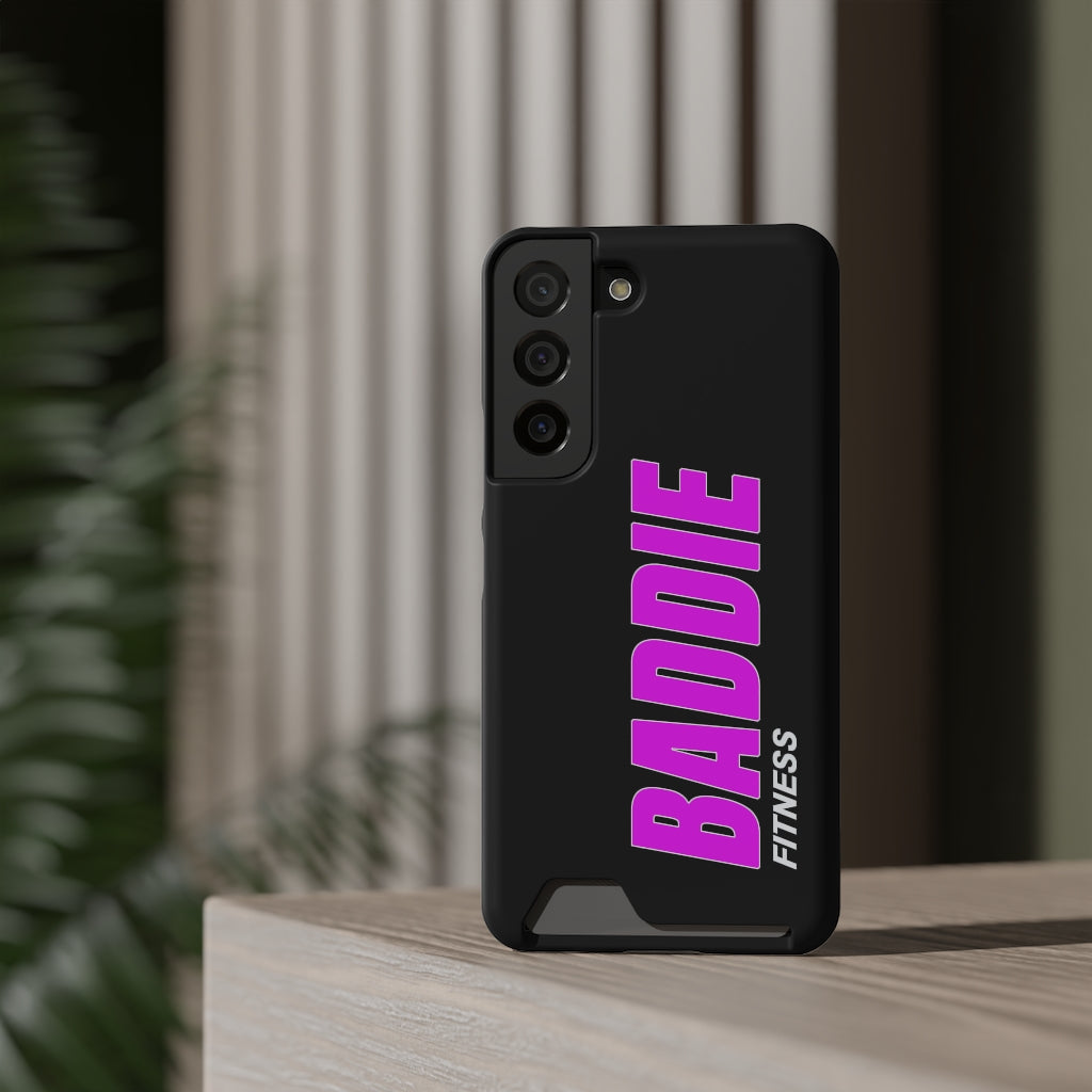 BADDIE PHONE CASE WITH CARD HOLDER