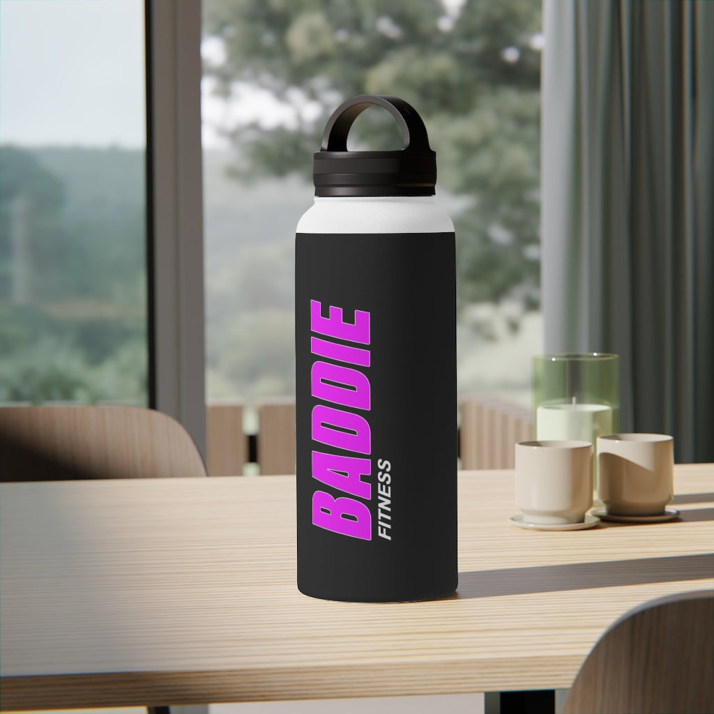 Stainless Steel Water Bottle, Handle Lid