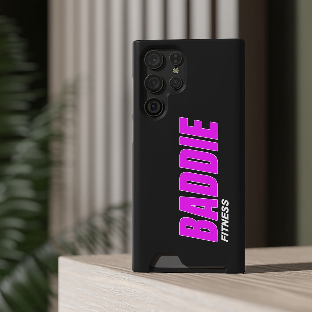 BADDIE PHONE CASE WITH CARD HOLDER