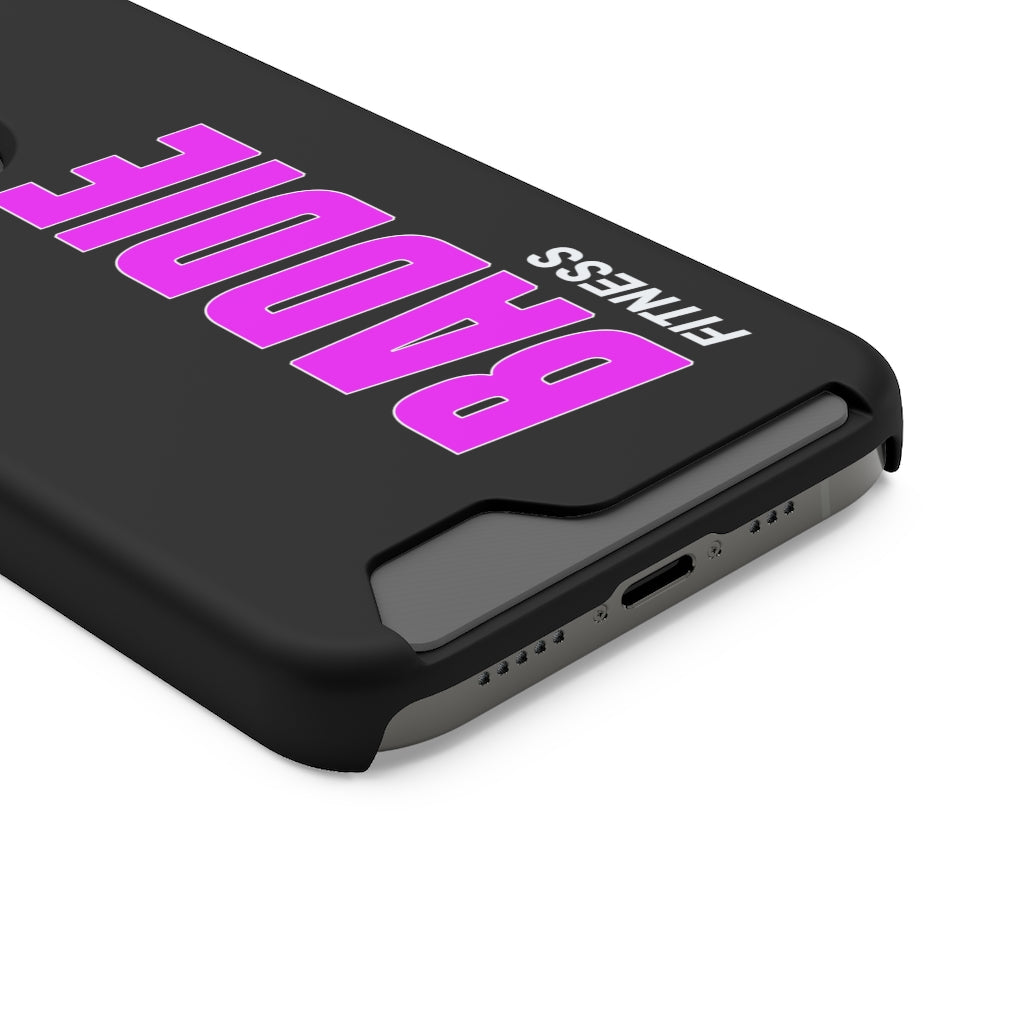 BADDIE PHONE CASE WITH CARD HOLDER