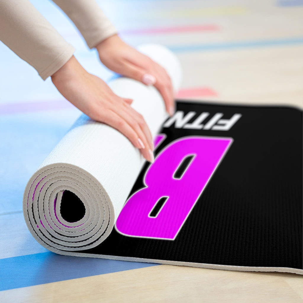 BADDIE FITNESS FOAM YOGA MAT