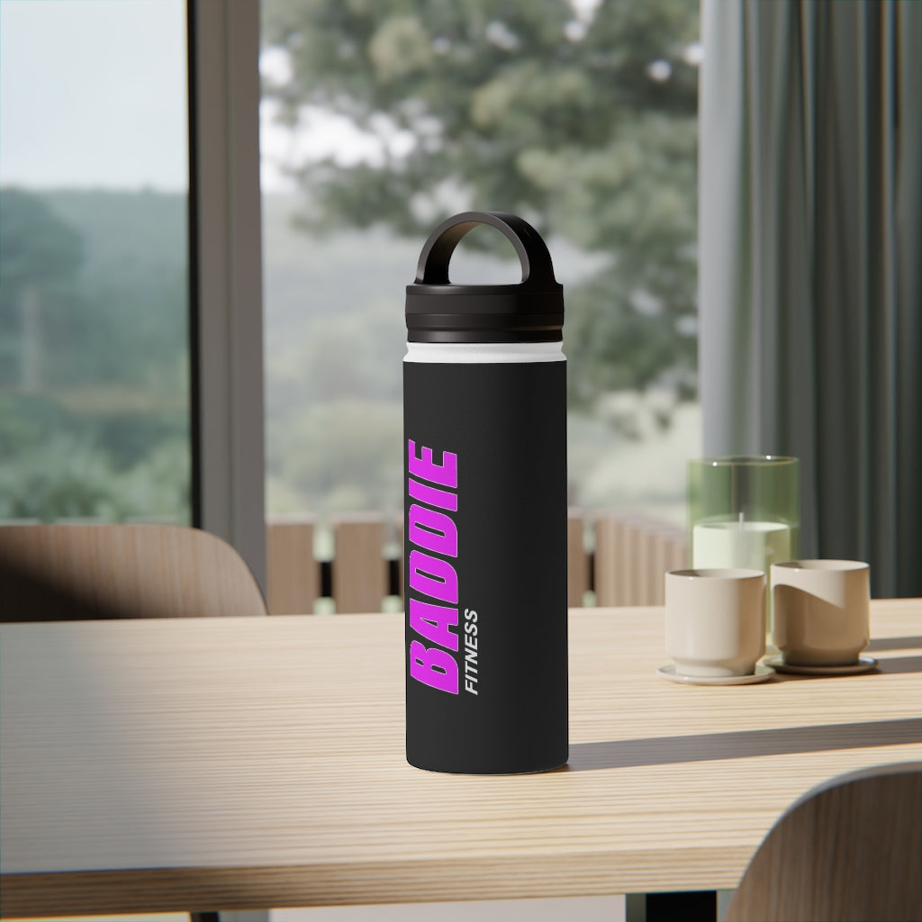 Stainless Steel Water Bottle, Handle Lid