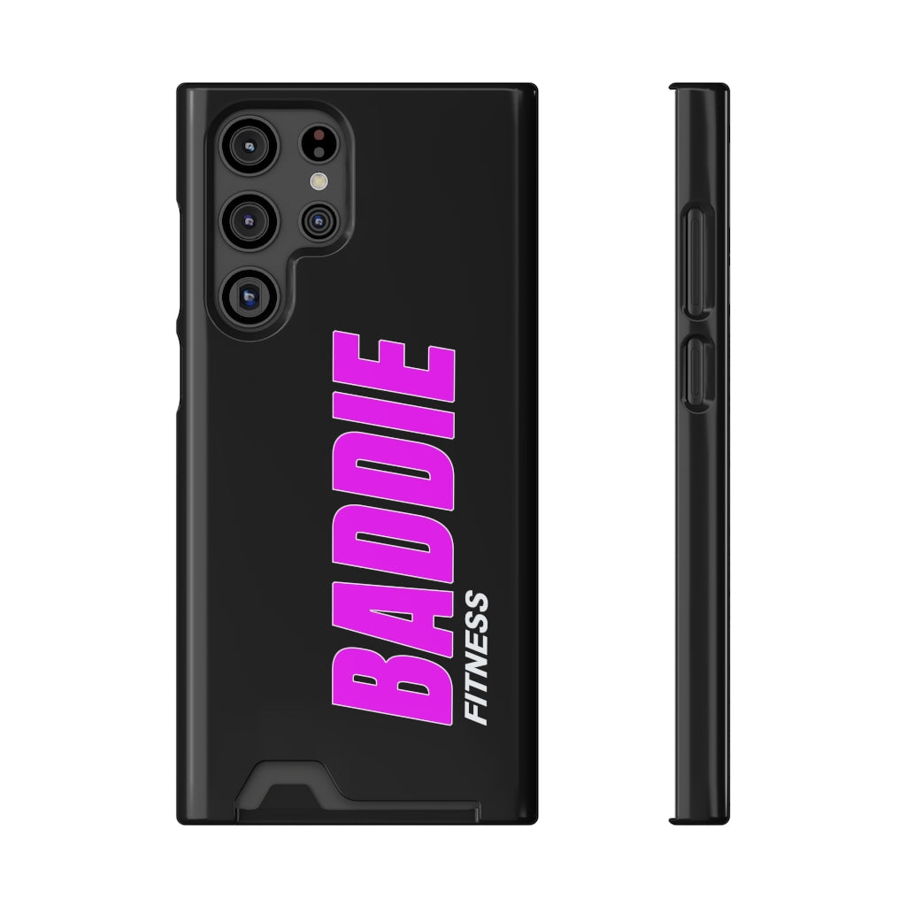 BADDIE PHONE CASE WITH CARD HOLDER