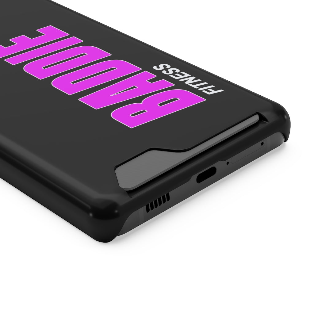 BADDIE PHONE CASE WITH CARD HOLDER