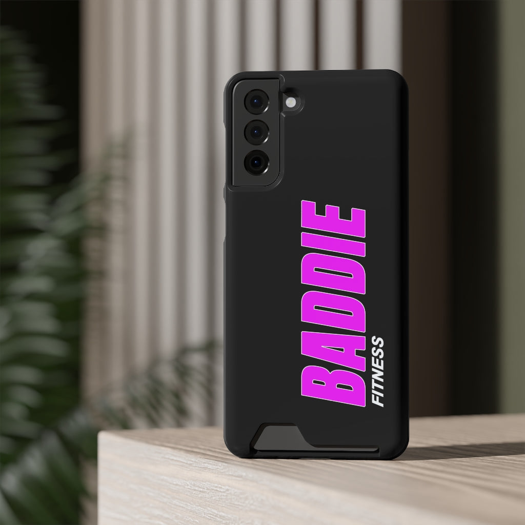 BADDIE PHONE CASE WITH CARD HOLDER