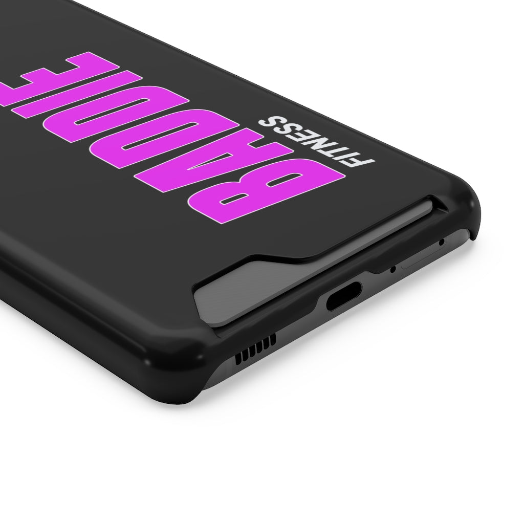 BADDIE PHONE CASE WITH CARD HOLDER