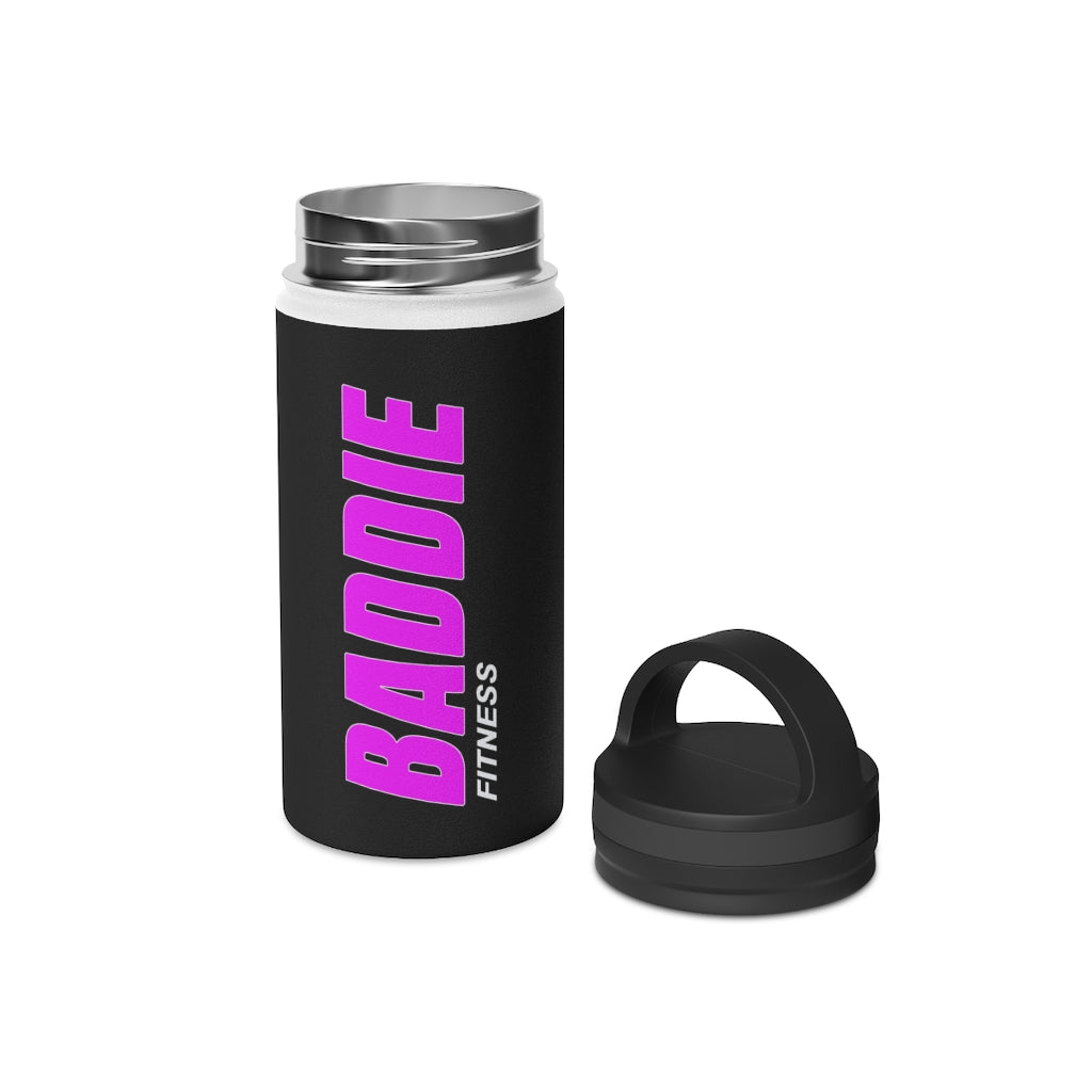 Stainless Steel Water Bottle, Handle Lid