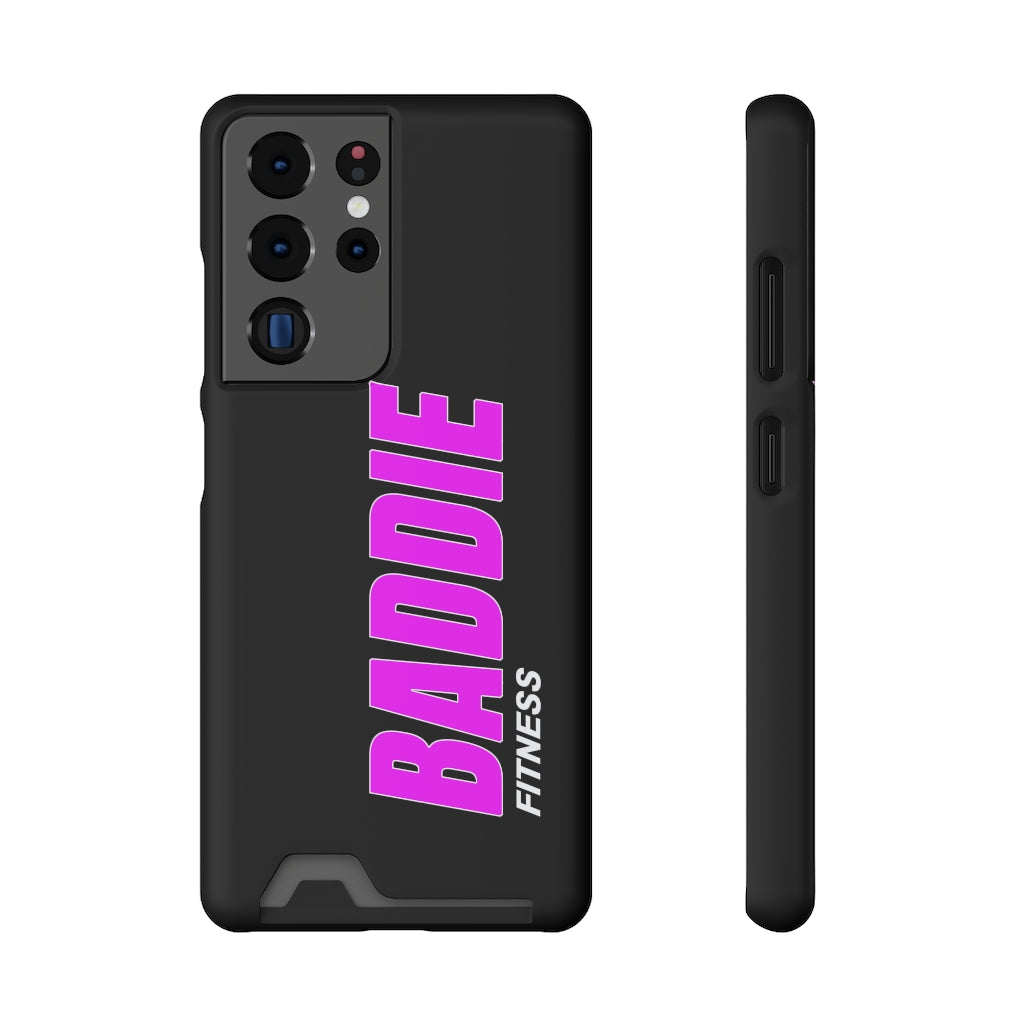 BADDIE PHONE CASE WITH CARD HOLDER