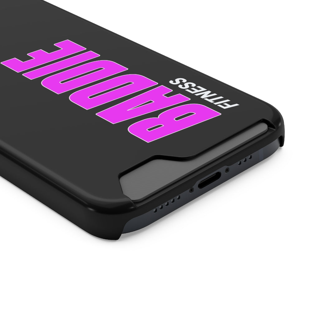 BADDIE PHONE CASE WITH CARD HOLDER