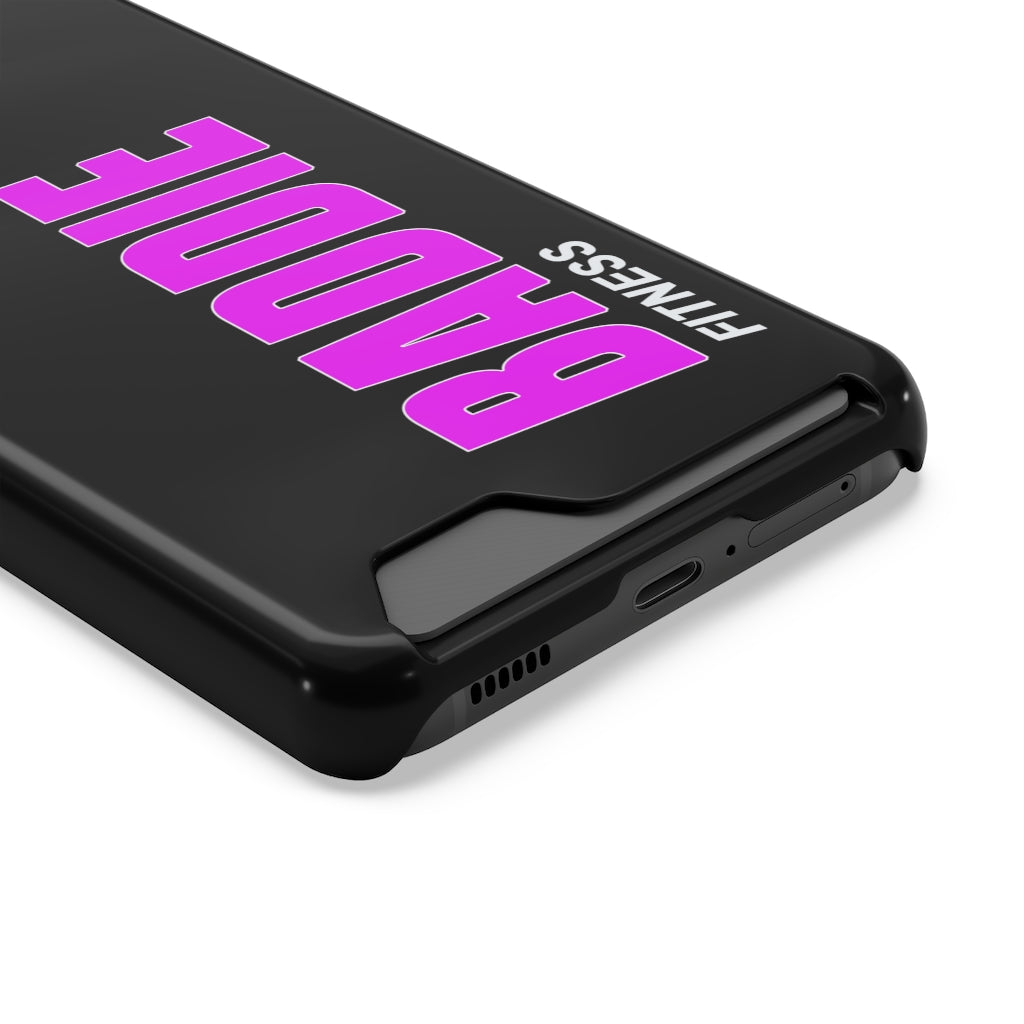 BADDIE PHONE CASE WITH CARD HOLDER