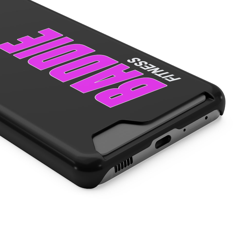 BADDIE PHONE CASE WITH CARD HOLDER