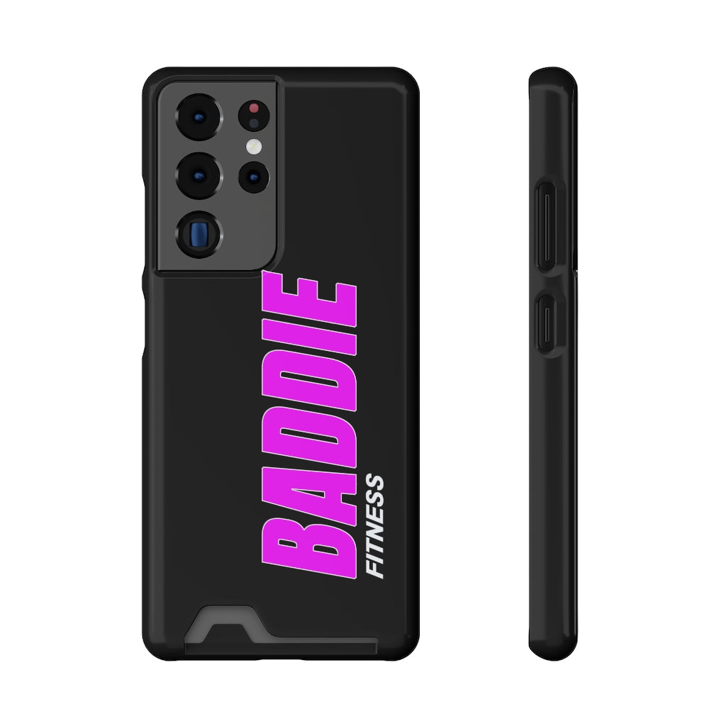 BADDIE PHONE CASE WITH CARD HOLDER