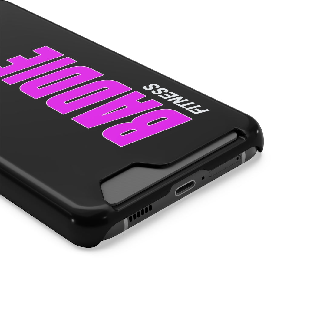 BADDIE PHONE CASE WITH CARD HOLDER